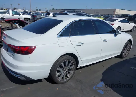 2021 Audi A4 Premium 40 Tfsi Quattro S Tronic from USA, damaged, VIN WAUABAF46MA066001